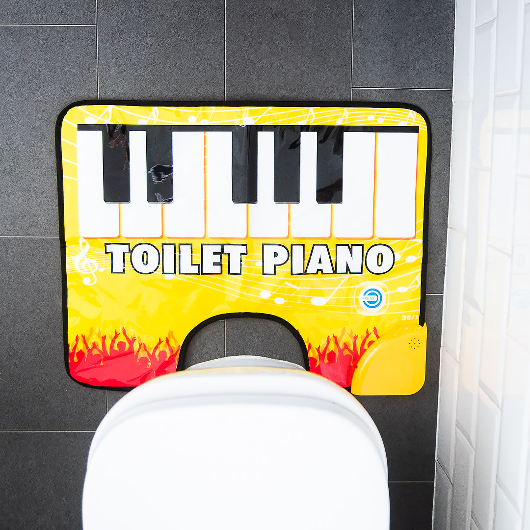 WC Klavier-Vorleger