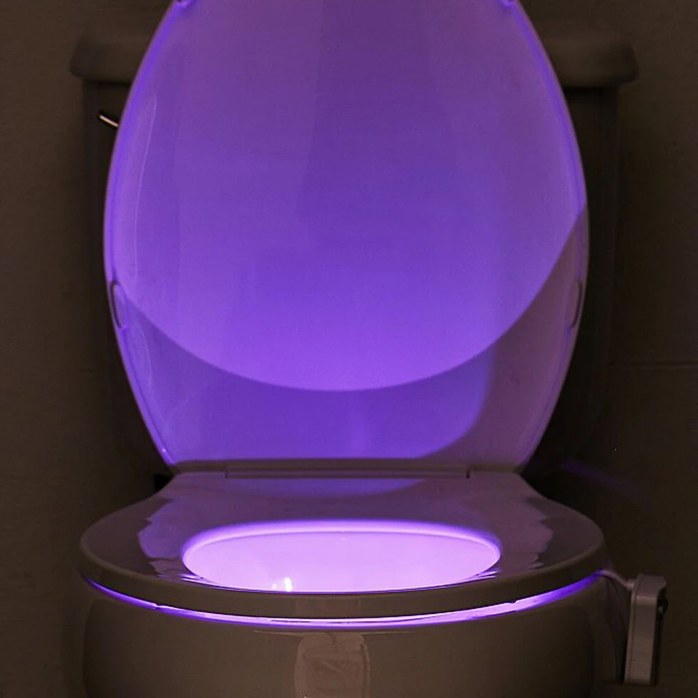 Toiletten-Beleuchtung mit Bewegungssensor