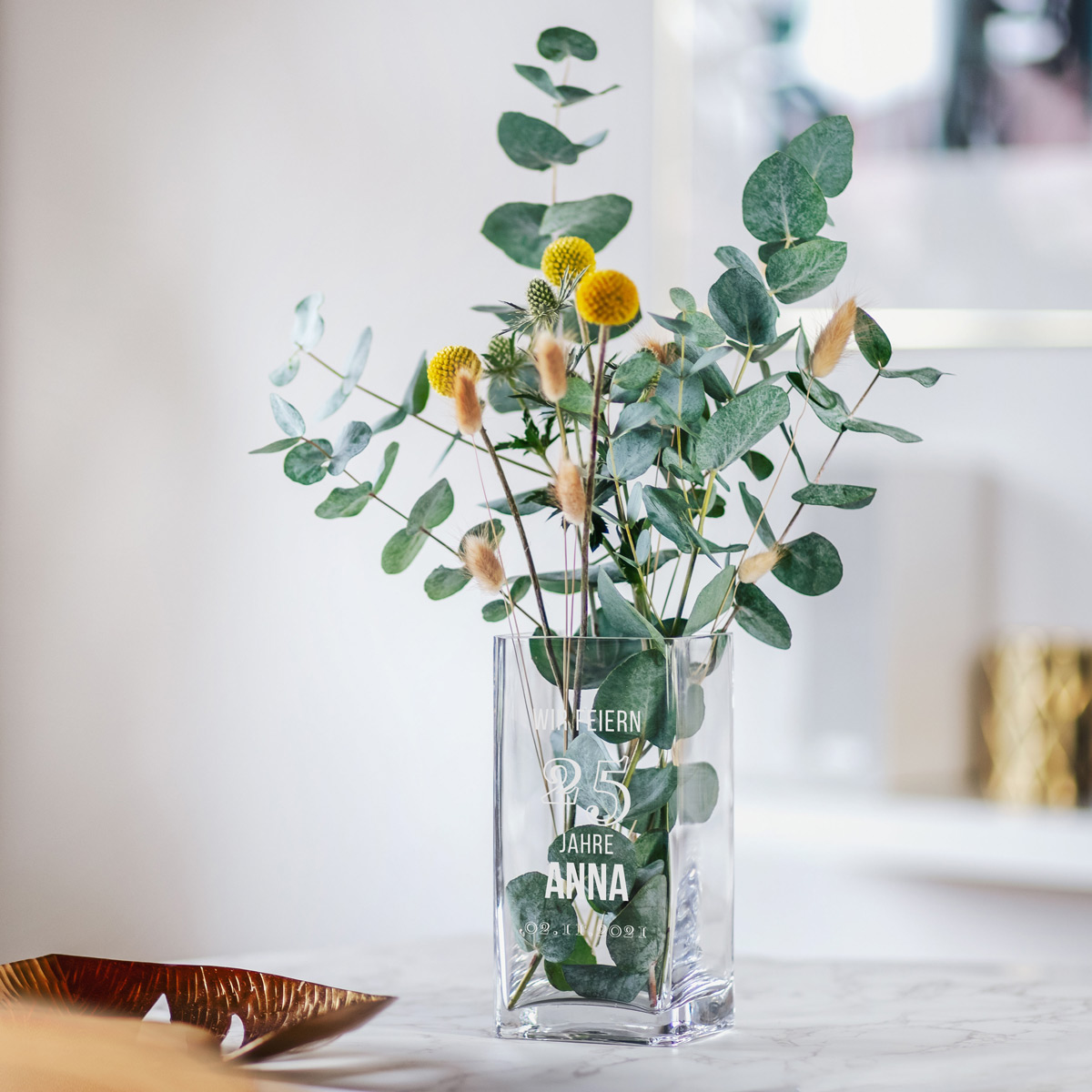Vase zum Geburtstag