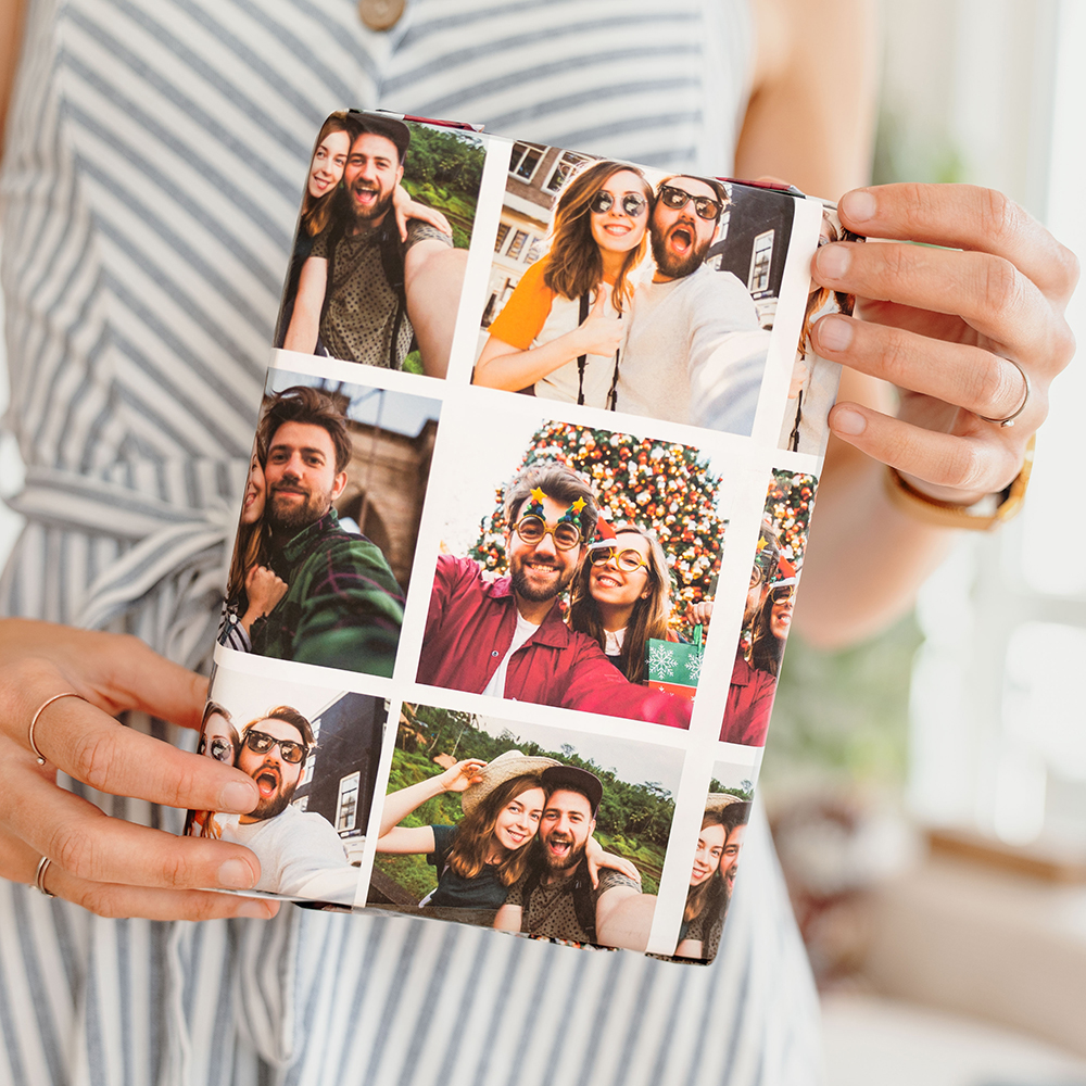 Personalisierbares Geschenkpapier mit Fotos