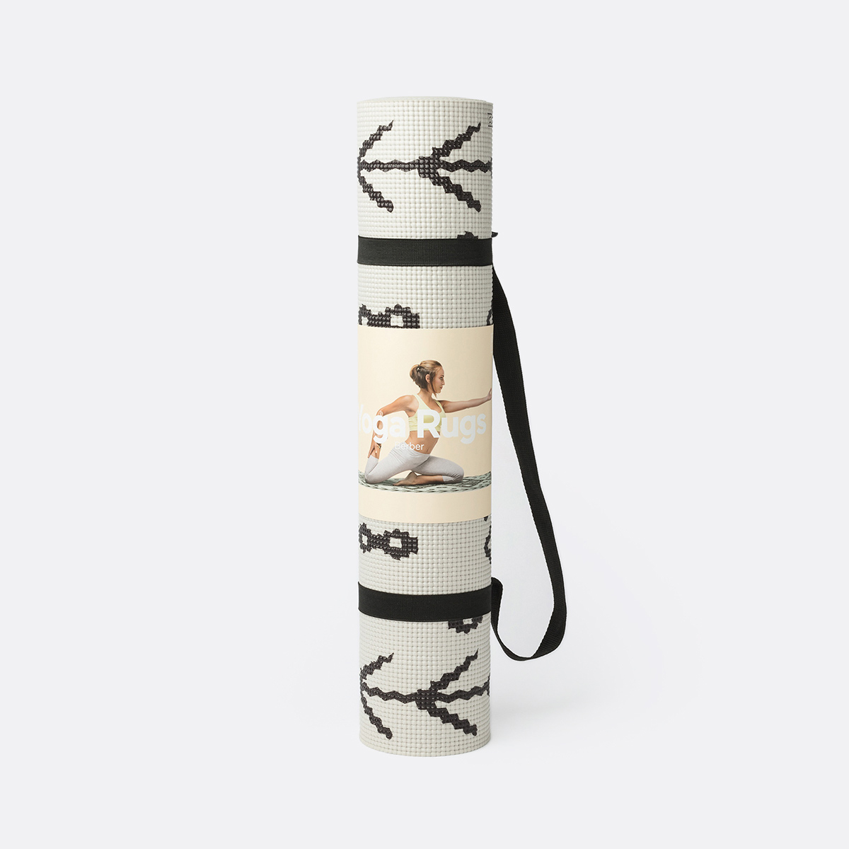 Yoga-Matte in verschiedenen Designs
