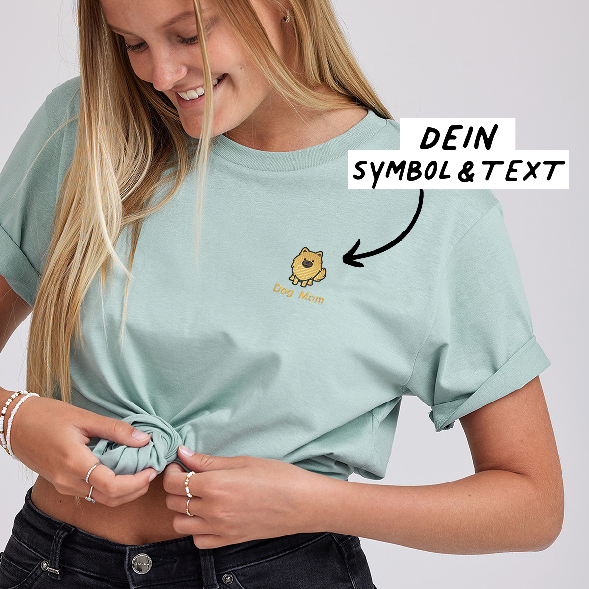 Geschenke für Frauen besticktes Tshirt mit Text