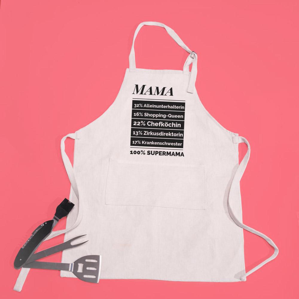 Personalisierbare Küchenschürze 100 Prozent geschenke für mama personalisierbare küchenschürze