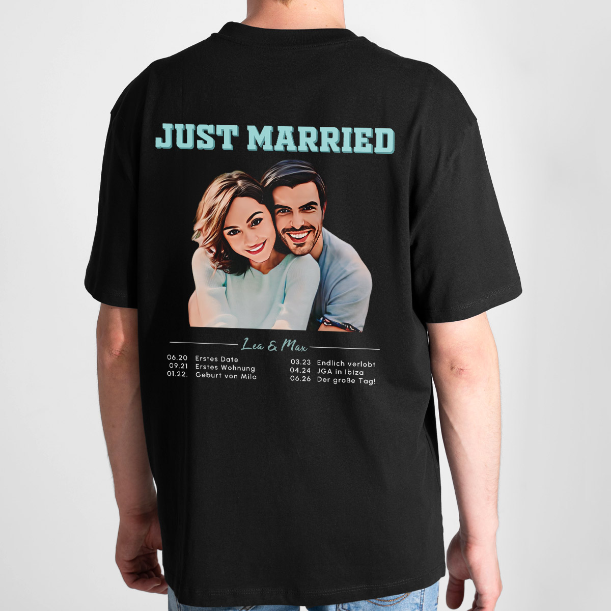 Hochzeitsgeschenke Tour T-shirt