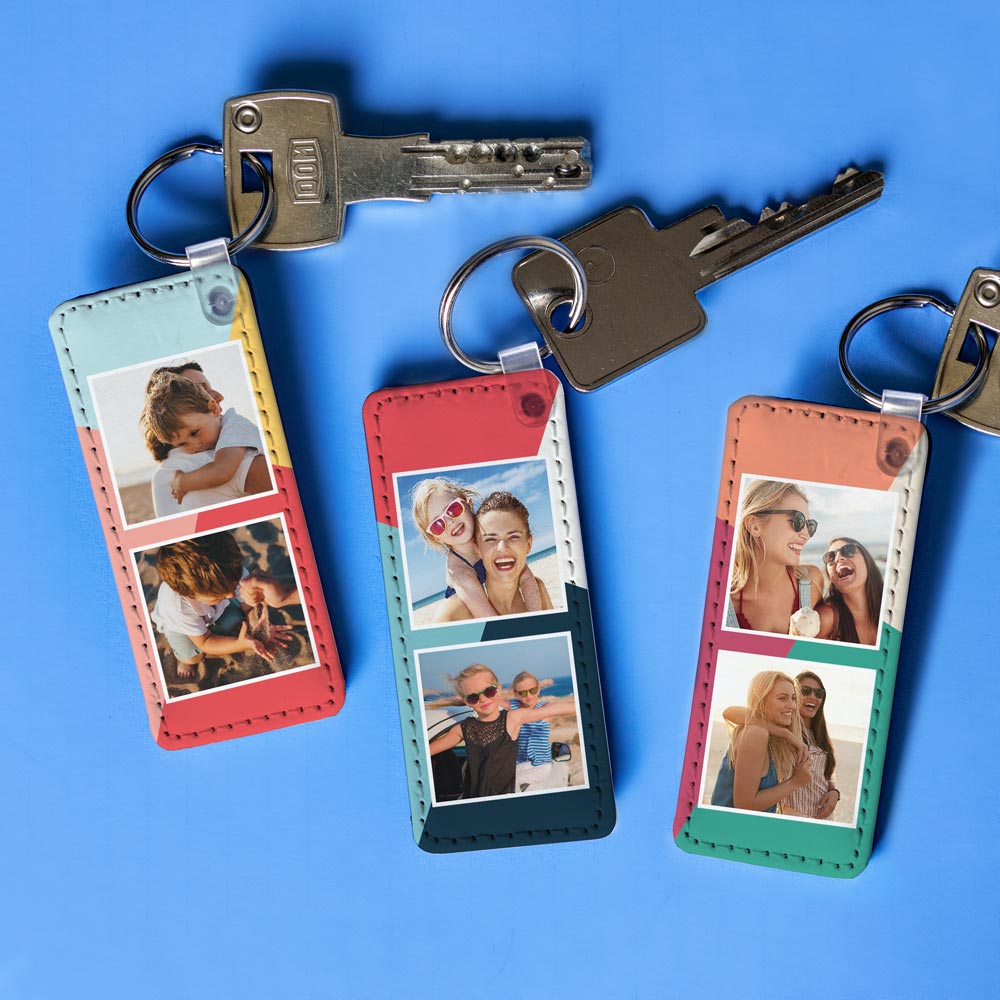 Personalisierbarer Schlüsselanhänger mit Foto Geschenke für Mama personalisierbarer Schlüsselanhänger