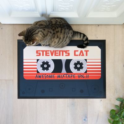 Personalisierbare Fußmatte Mixtape Personalisierbare Fußmatte Mixtape