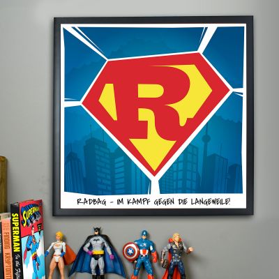 Superman - Personalisierbares Poster Superman - Personalisierbares Poster