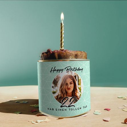 Personalisierbarer Cancake zum Geburtstag