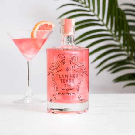 Flamingo-Tränen Gin