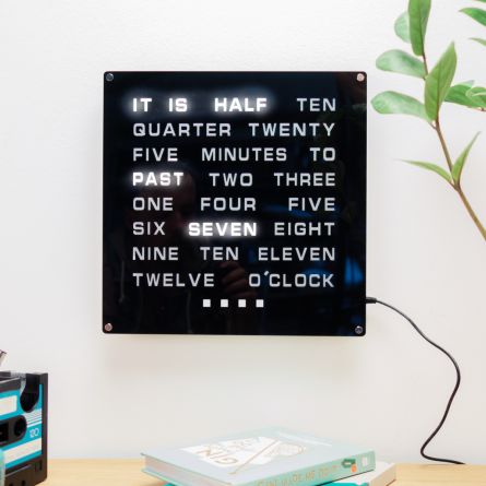 LED Word Clock Maxi