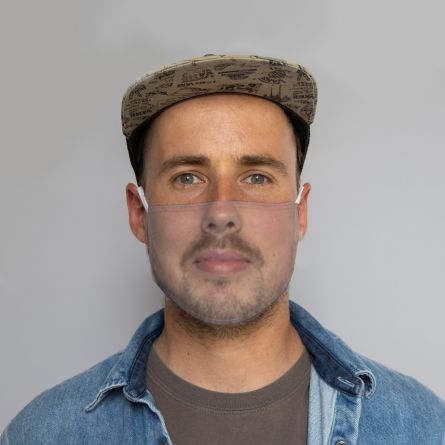 Deine eigene Gesichtsmaske mit Bild (Large)