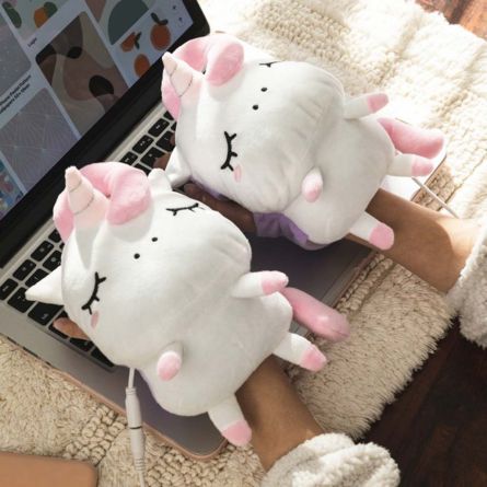 Beheizbare Einhorn Handwärmer
