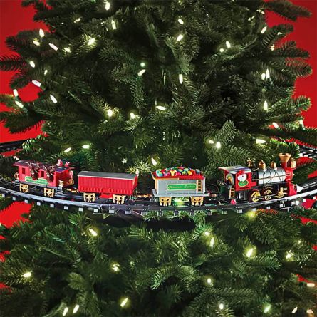Weihnachtsbaum Eisenbahn
