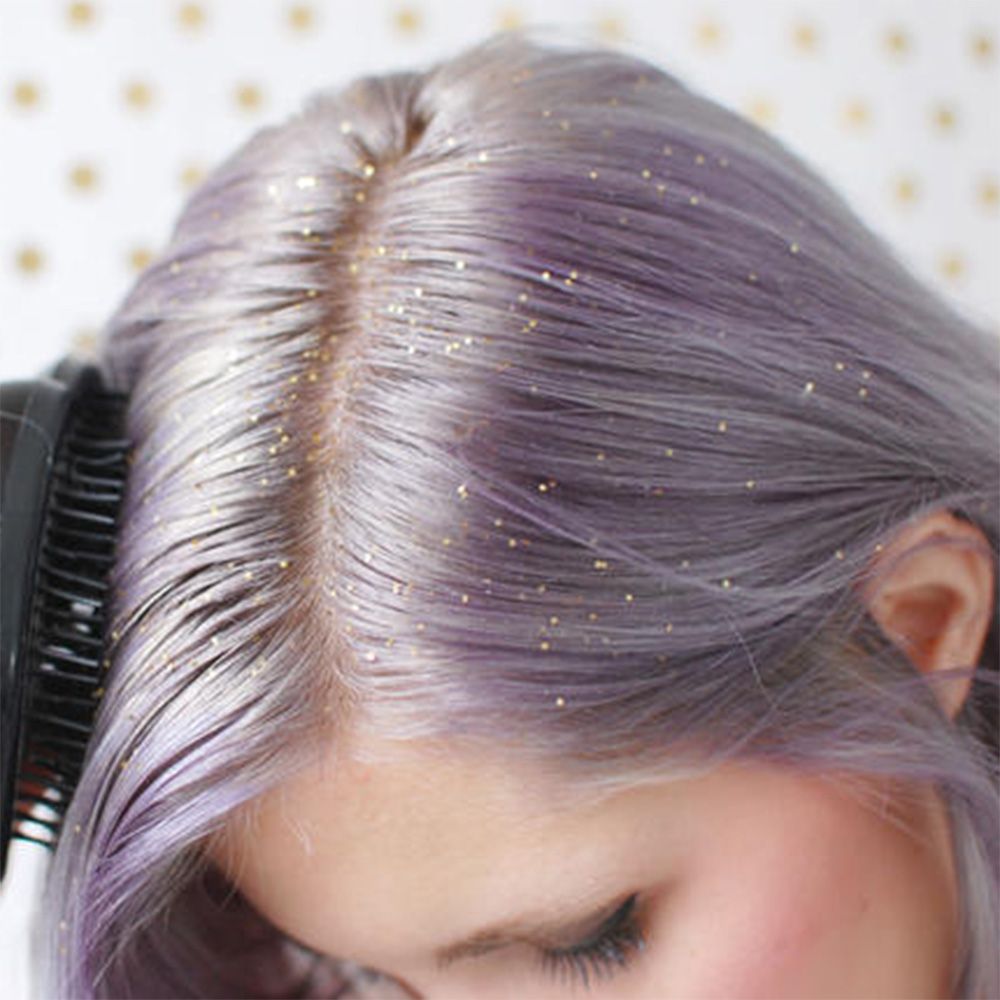 glitzer sets fur die haare