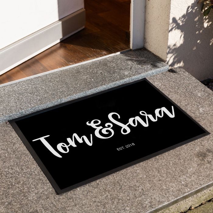 Individuelle Fußmatten Mit Namen