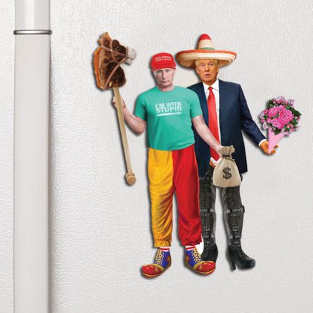 Trump & Putin Dress Up Magnete