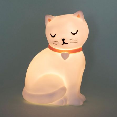 Süße Katze Nachtlicht