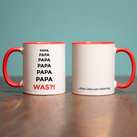 Tasse mit 7 Zeilen