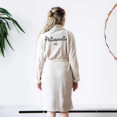 Personalisierbarer Bademantel Prinzessin Personalisierbarer Bademantel Prinzessin
