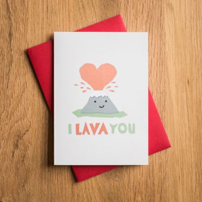 Karten - Valentinstagskarte I Lava You
