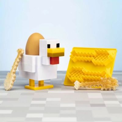 Minecraft Eierbecher und Toast-Schablone Minecraft Eierbecher und Toast-Schablone