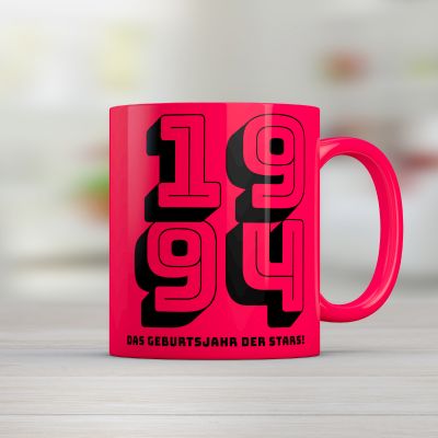 Personalisierbare Neon Tasse Personalisierbare Neon Tasse